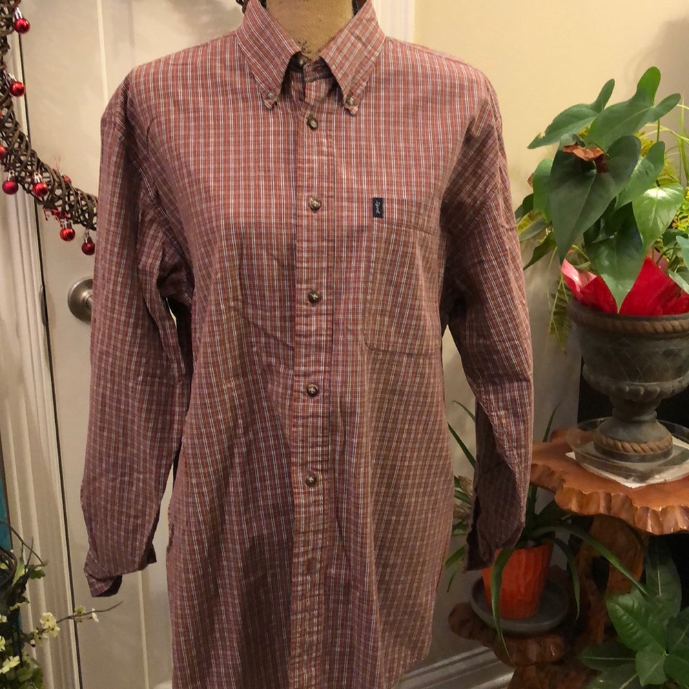 IZOD mans LG button down shirt